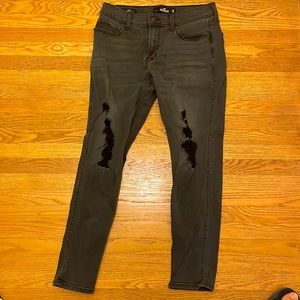 Hollister Ripped Skinny Jeans.